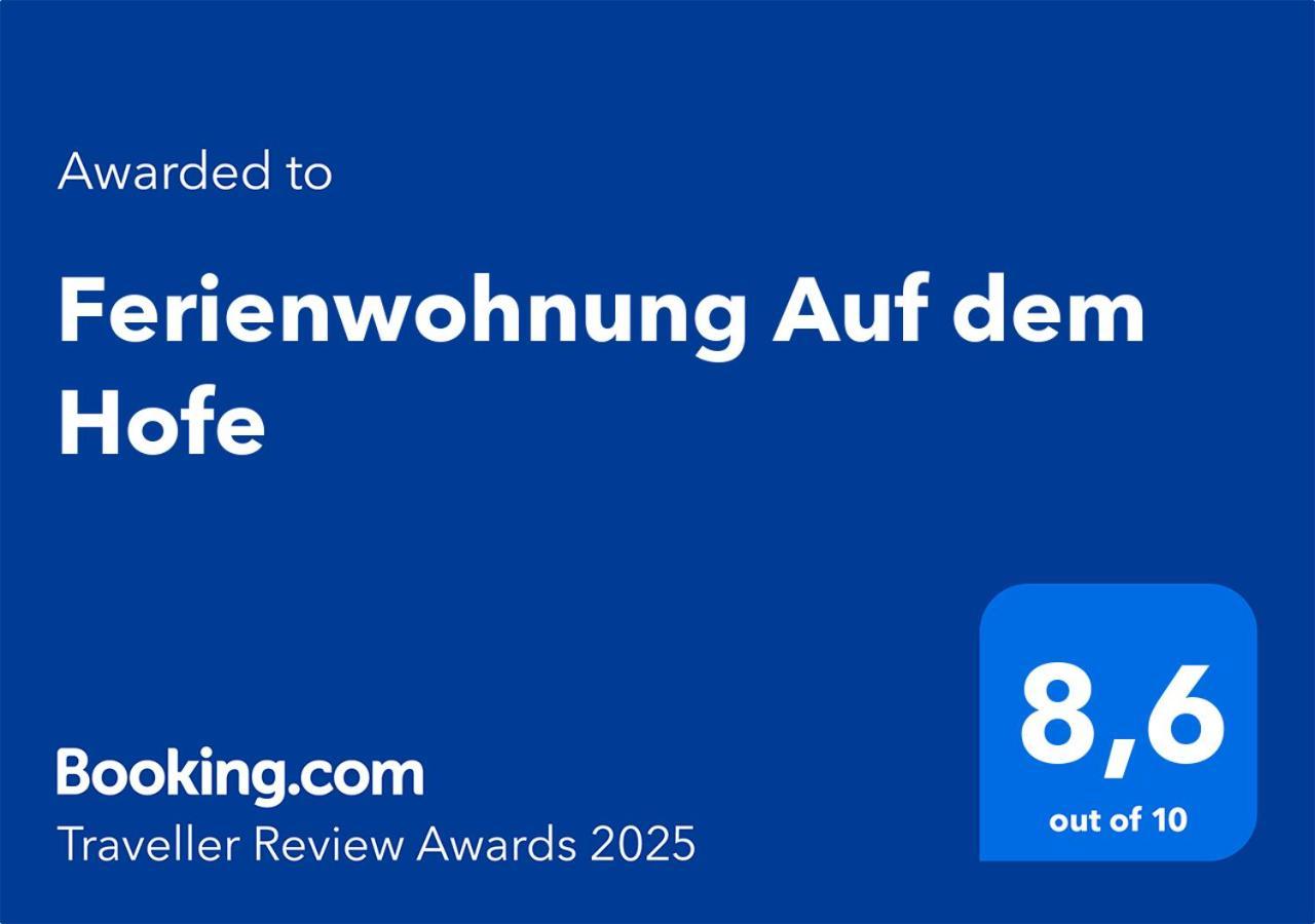 Apartment Auf Dem Hofe *